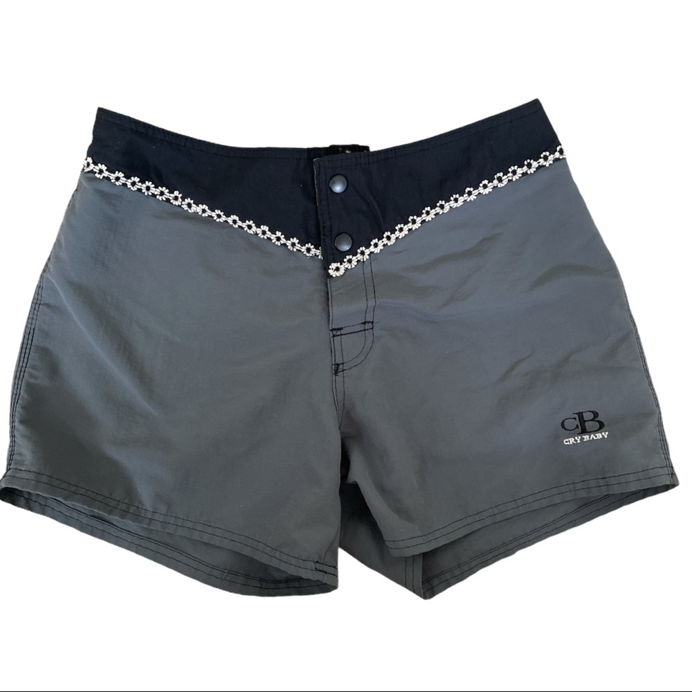 cry baby made in‎ the USA VINTAGE SWIM SHORTS 13 big kids